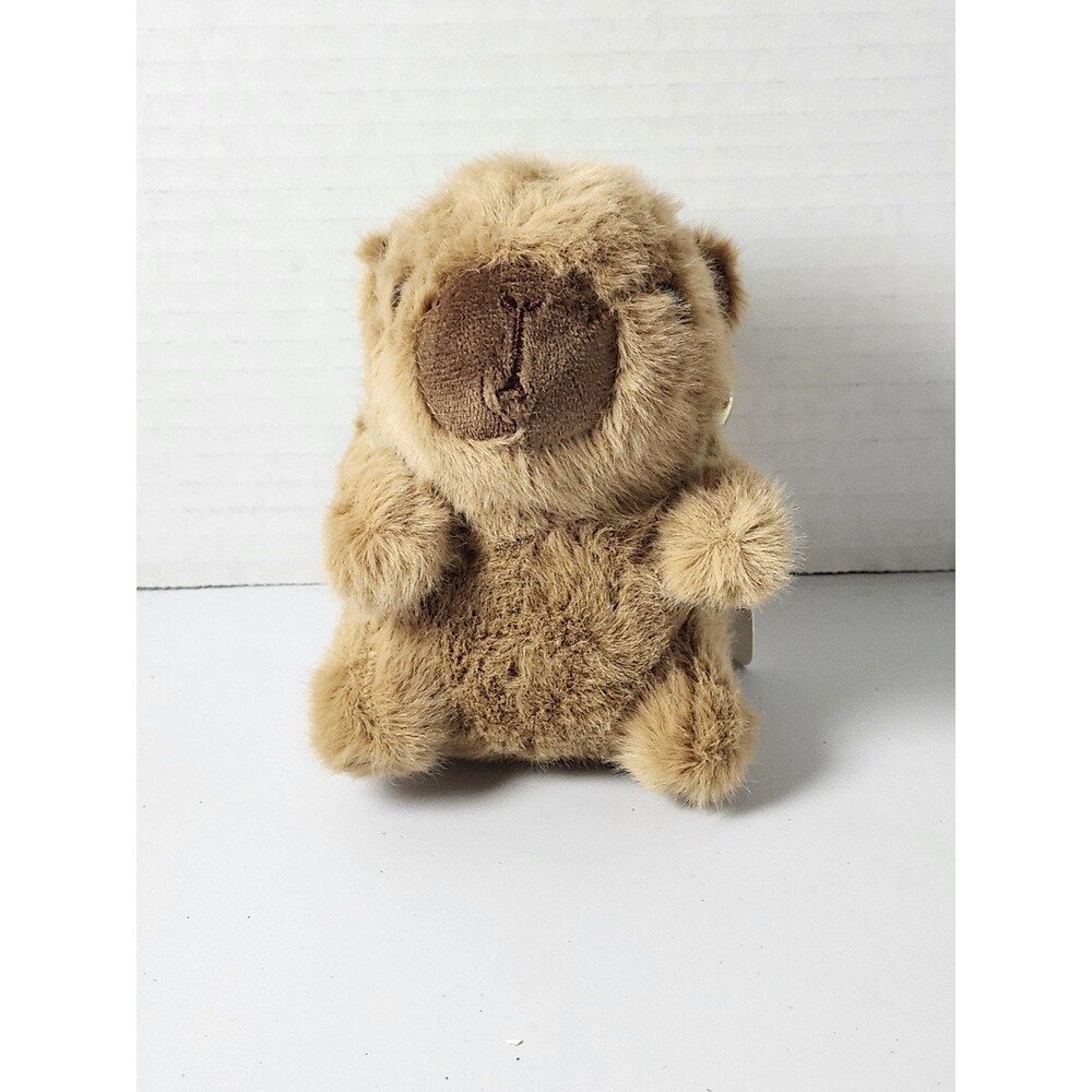 4" Capybara Plush Keychain